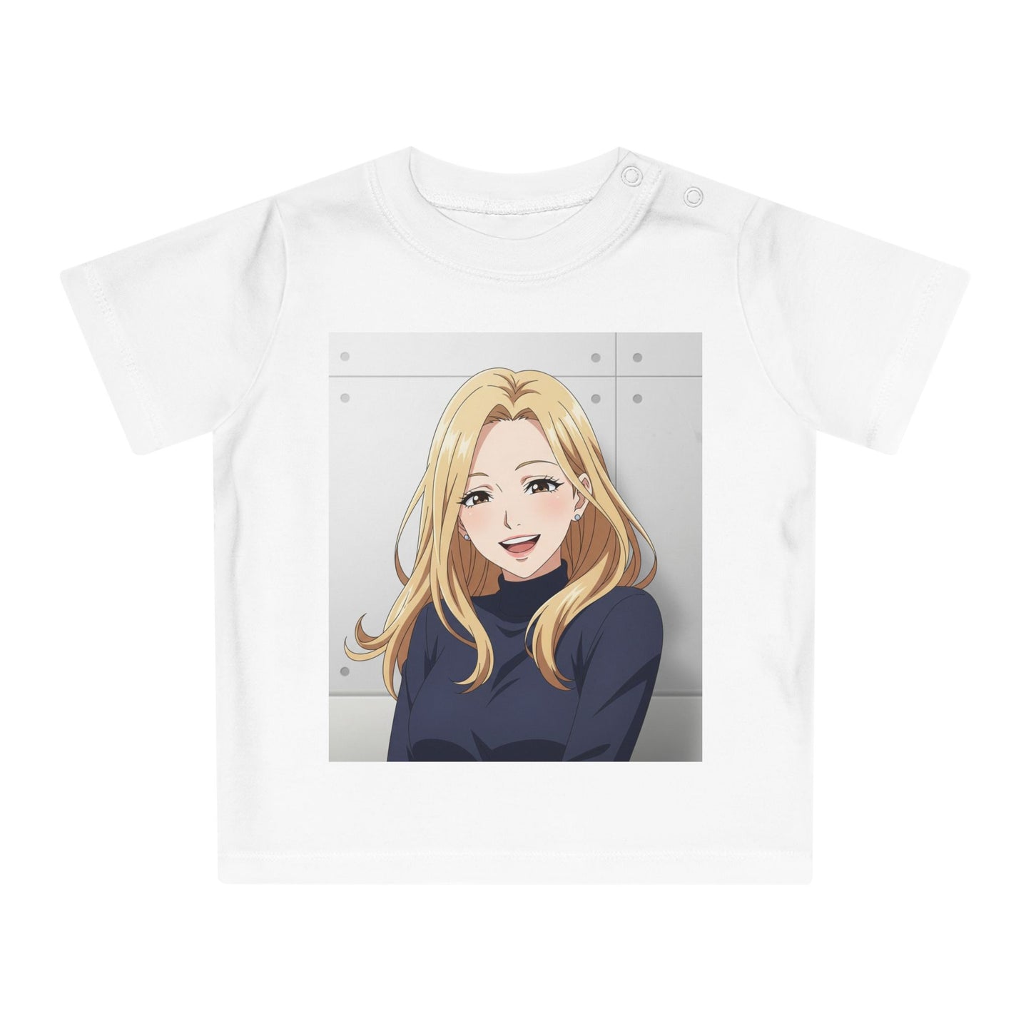 Anime Baby T-Shirt, Cute Infant Tee, Graphic Toddler Top, Fun Baby Gift, Cartoon Kid's Apparel