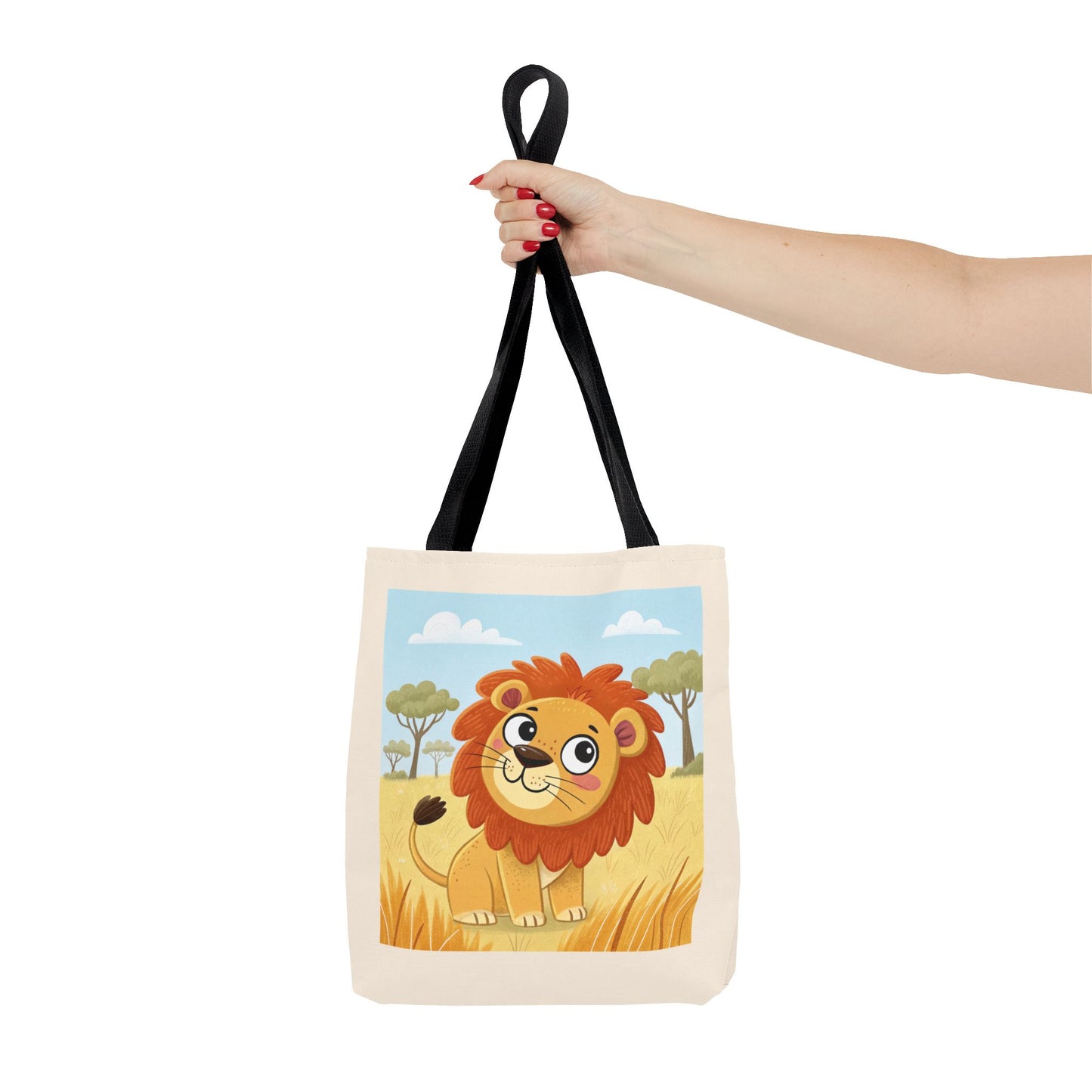 Design IA: lion cartoon