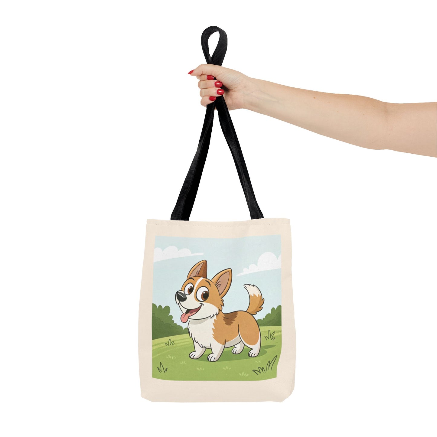 Design IA: chien en cartoon