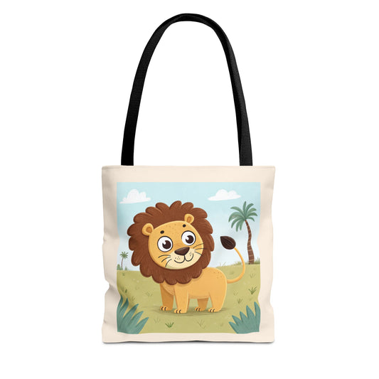 Design IA: lion cartoon