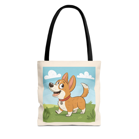 Design IA: chien en cartoon