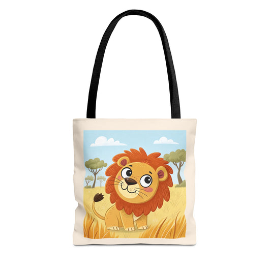 Design IA: lion cartoon