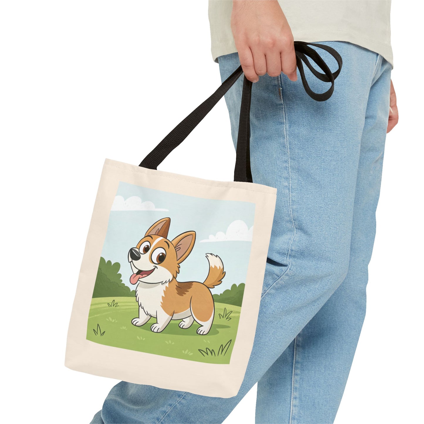 Design IA: chien en cartoon