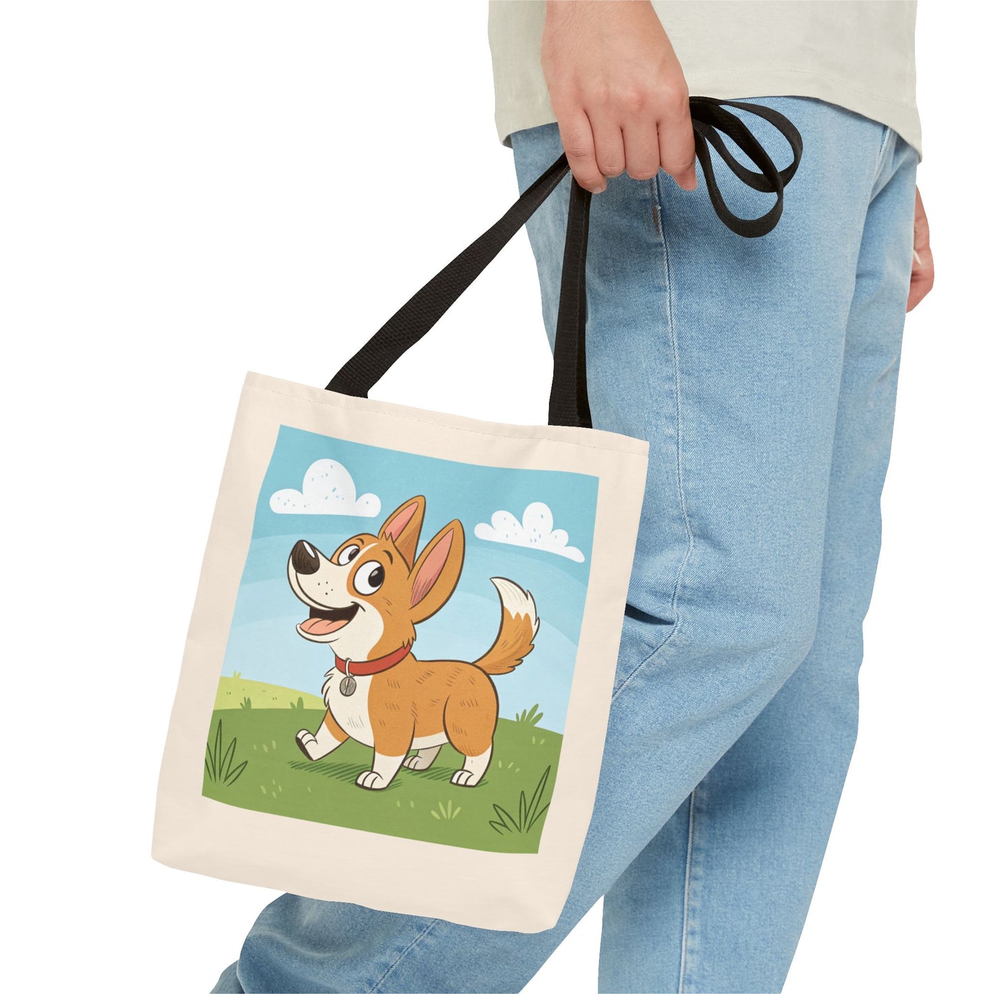Design IA: chien en cartoon